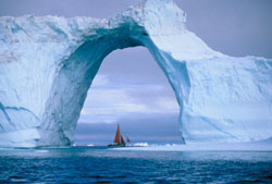 St Patrick in ice